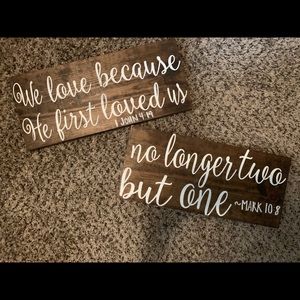 Wedding Signs